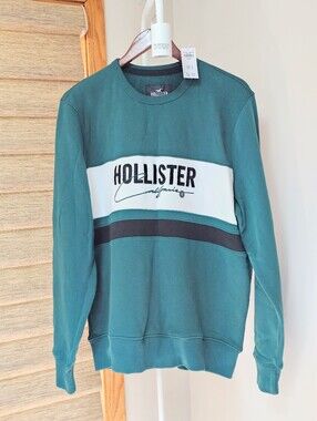 Hollister Teal Sweatshirt